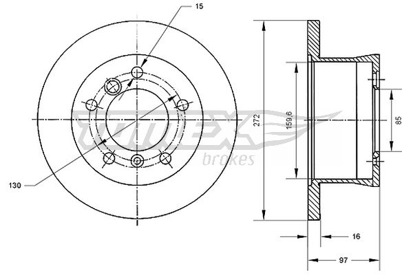 TOMEX Brakes TX 70-35...